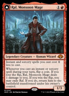 Ral, Monsoon Mage // Ral, Leyline Prodigy Modern Horizons 3